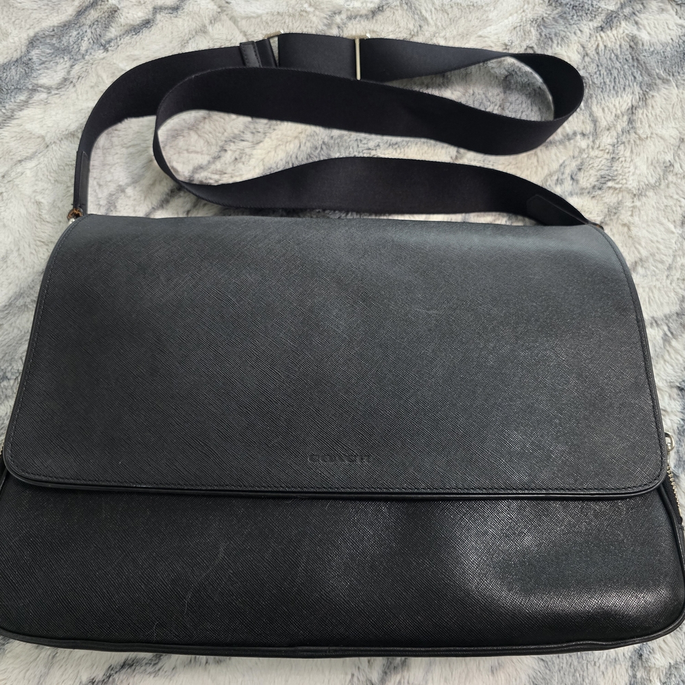 Coach Black Men's Messenger Bag